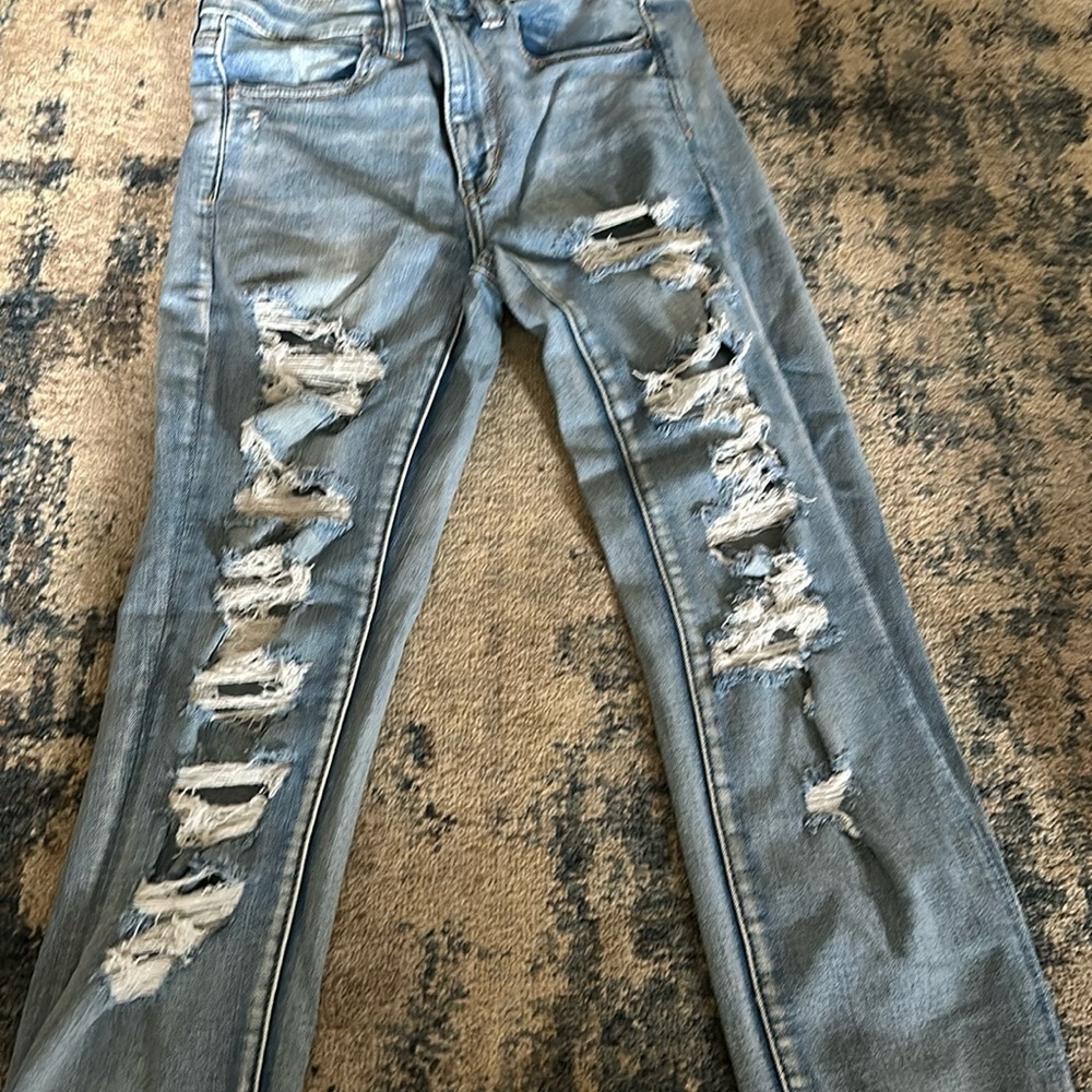Never worn American eagle high rise stretch jegging